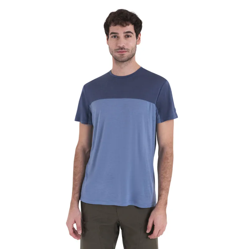 Ice Breaker Men Merino 125 Cool-Lite Sphere III Short Sleeve Tee Colour Block