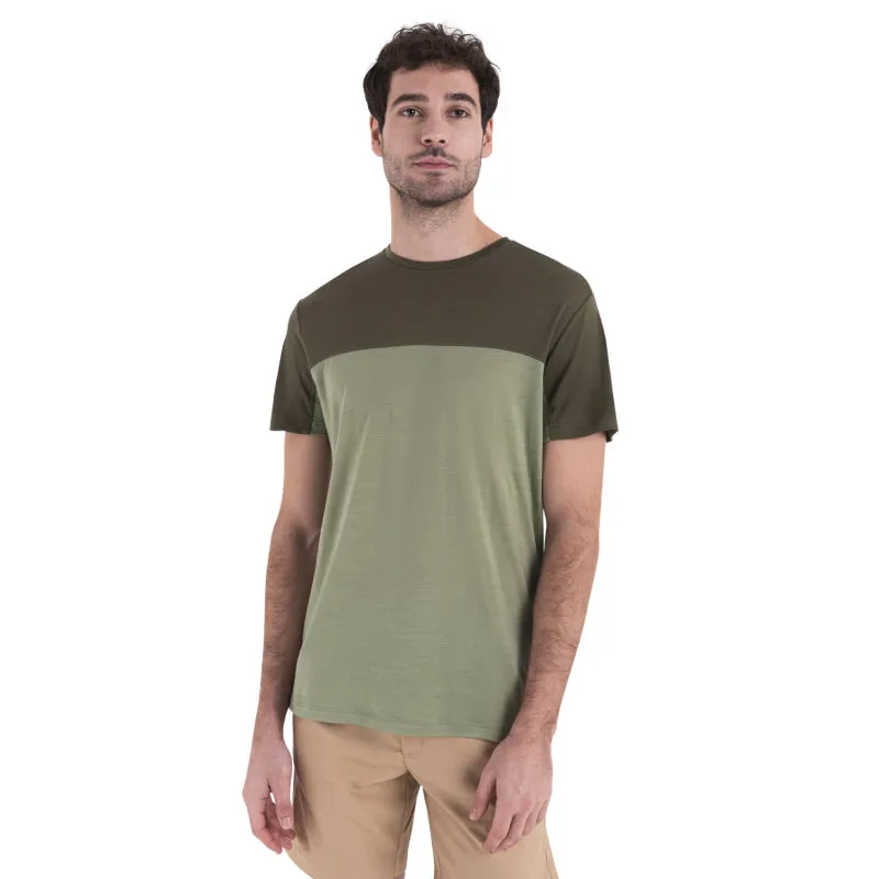 Ice Breaker Men Merino 125 Cool-Lite Sphere III Short Sleeve Tee Colour Block