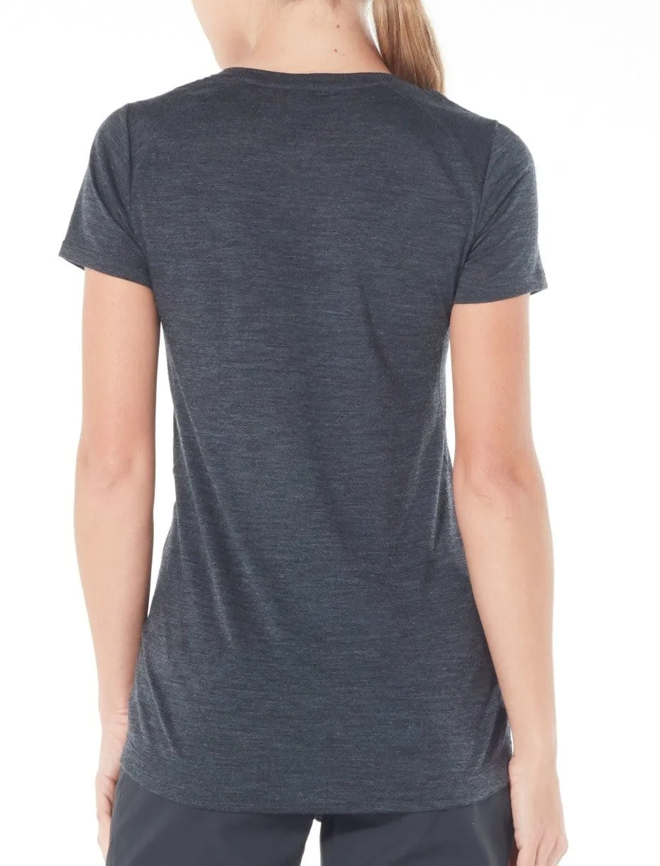 Ice Breaker Women's Short Sleeve Sphere Low Crewe