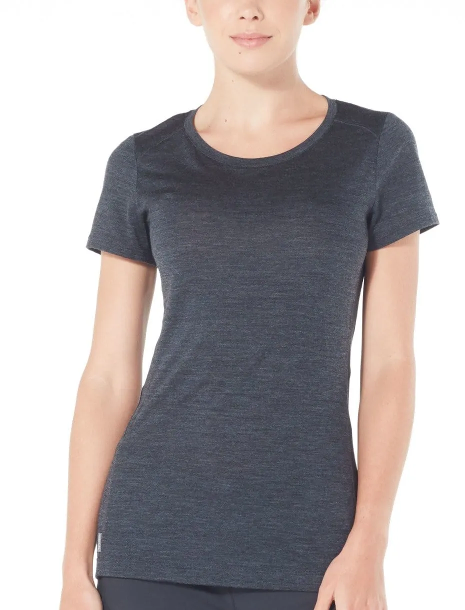 Ice Breaker Women's Short Sleeve Sphere Low Crewe