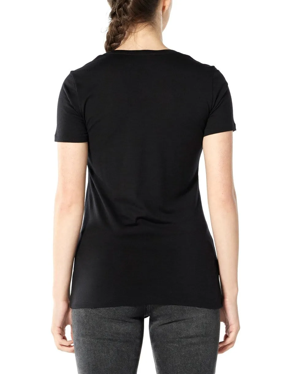 Ice Breaker Women's Tech Lite SS Scoop Single - Line Camp