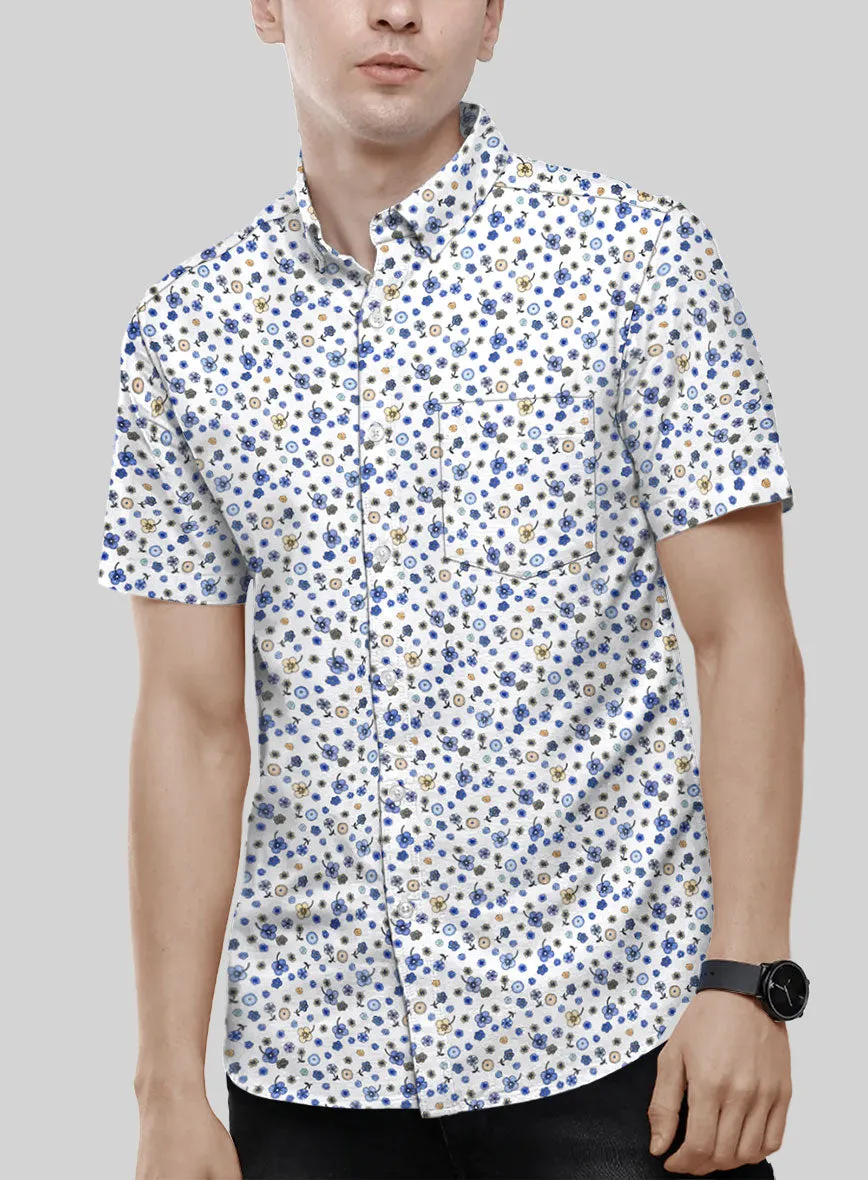 Italian Cotton Ditsy Shirt