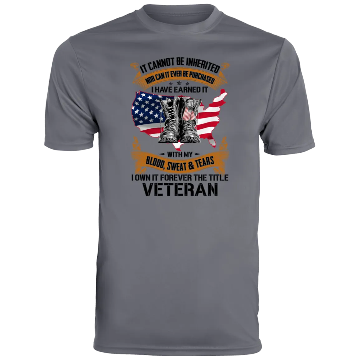 I've earned it  Men's Moisture-Wicking Tee