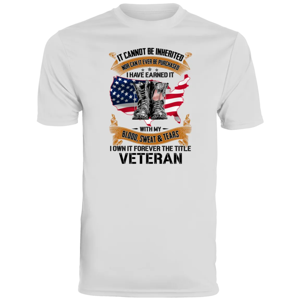 I've earned it  Men's Moisture-Wicking Tee
