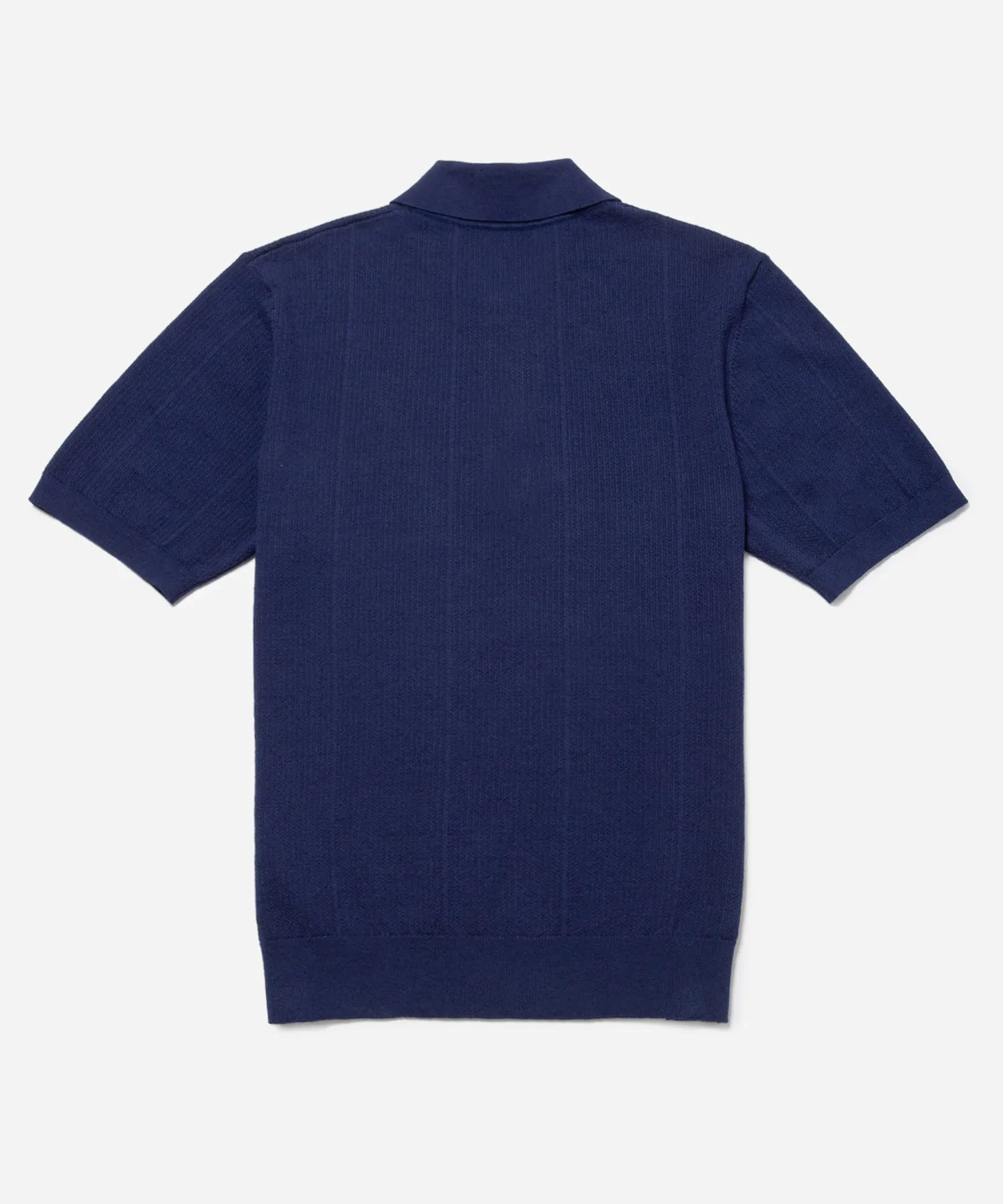 Jahmad Linen-Blend Knit Polo