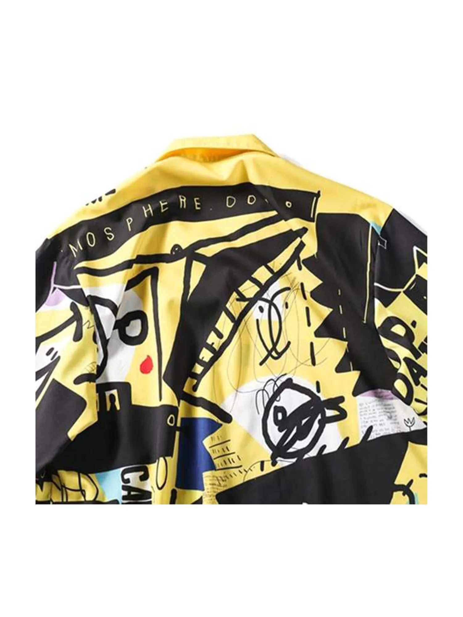 JUSTNOTAG Graffiti Short Sleeve Shirts