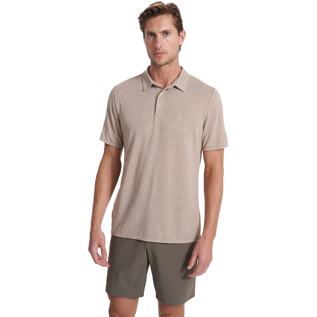 Men's Knit Twill Polo