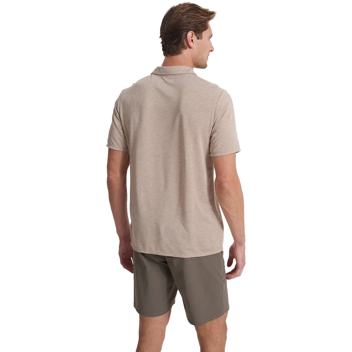 Men's Knit Twill Polo