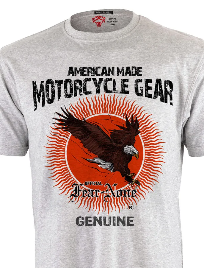Men's Sundance Lettered Eagle Grasp Shirt  (Gray)