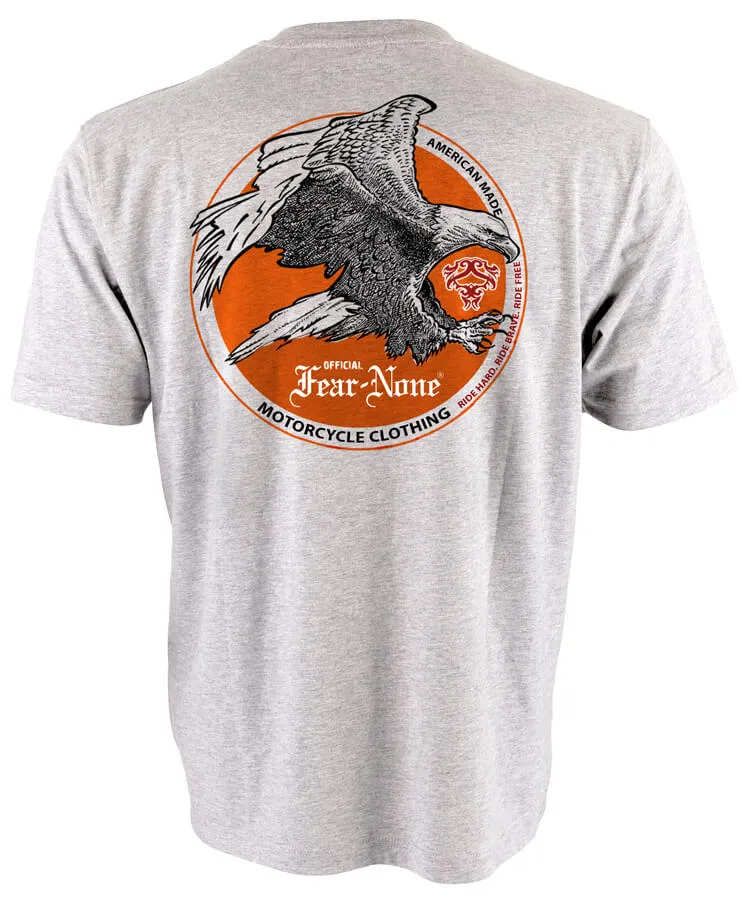 Men's Sundance Lettered Eagle Grasp Shirt  (Gray)