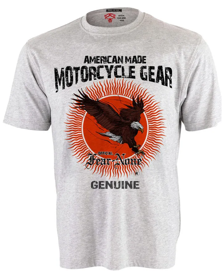 Men's Sundance Lettered Eagle Grasp Shirt  (Gray)