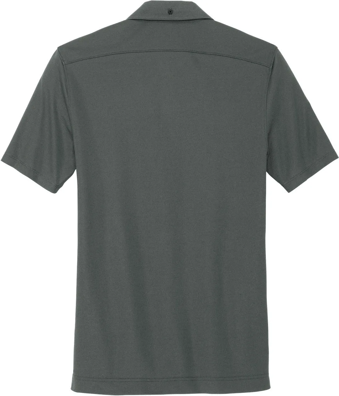 Mercer Mettle Stretch Pique Full-Button Polo