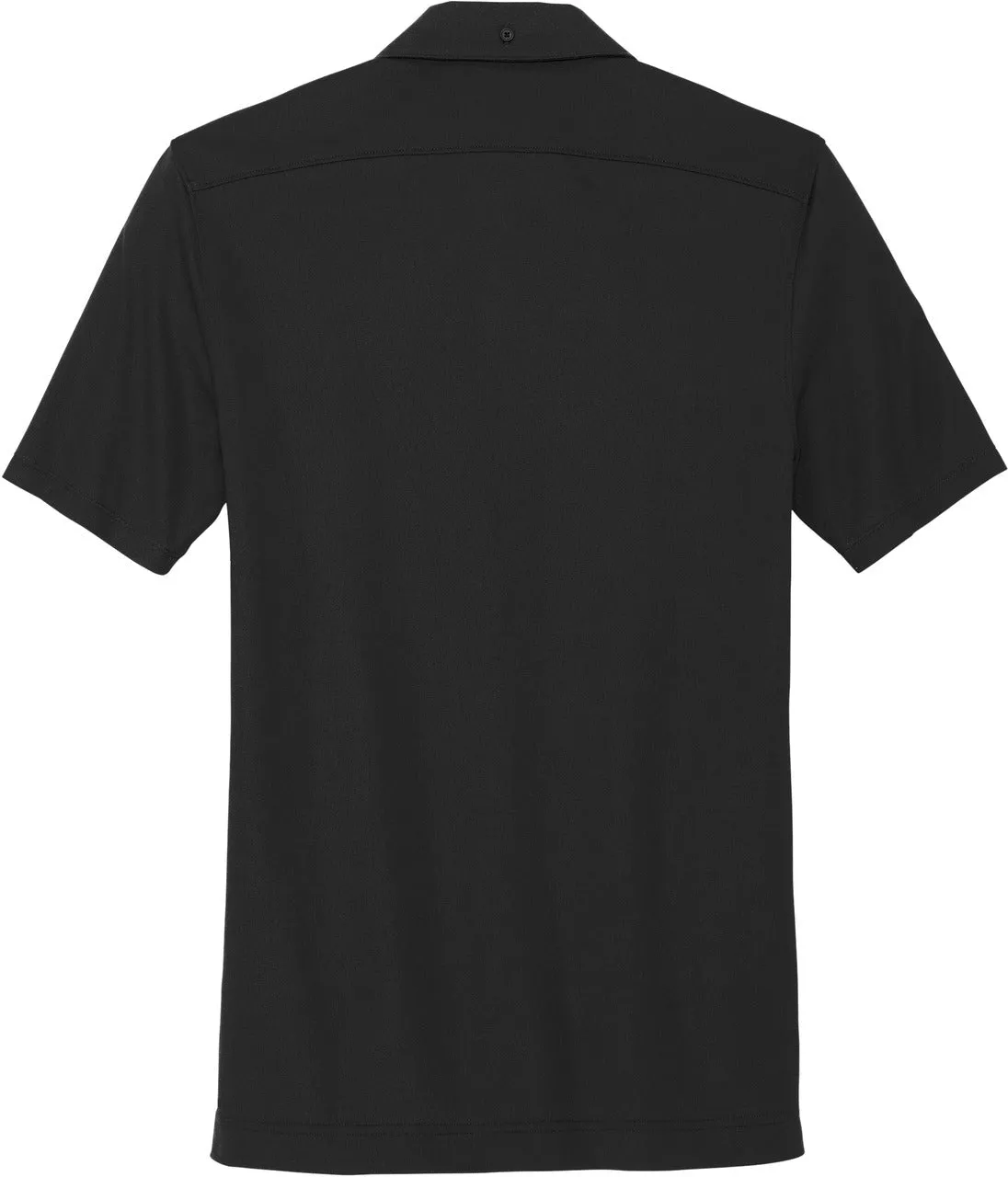 Mercer Mettle Stretch Pique Full-Button Polo