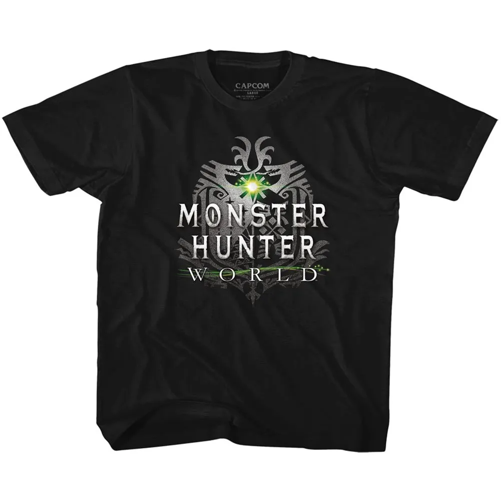 Monster Hunter Mhw Logo Youth T-Shirt