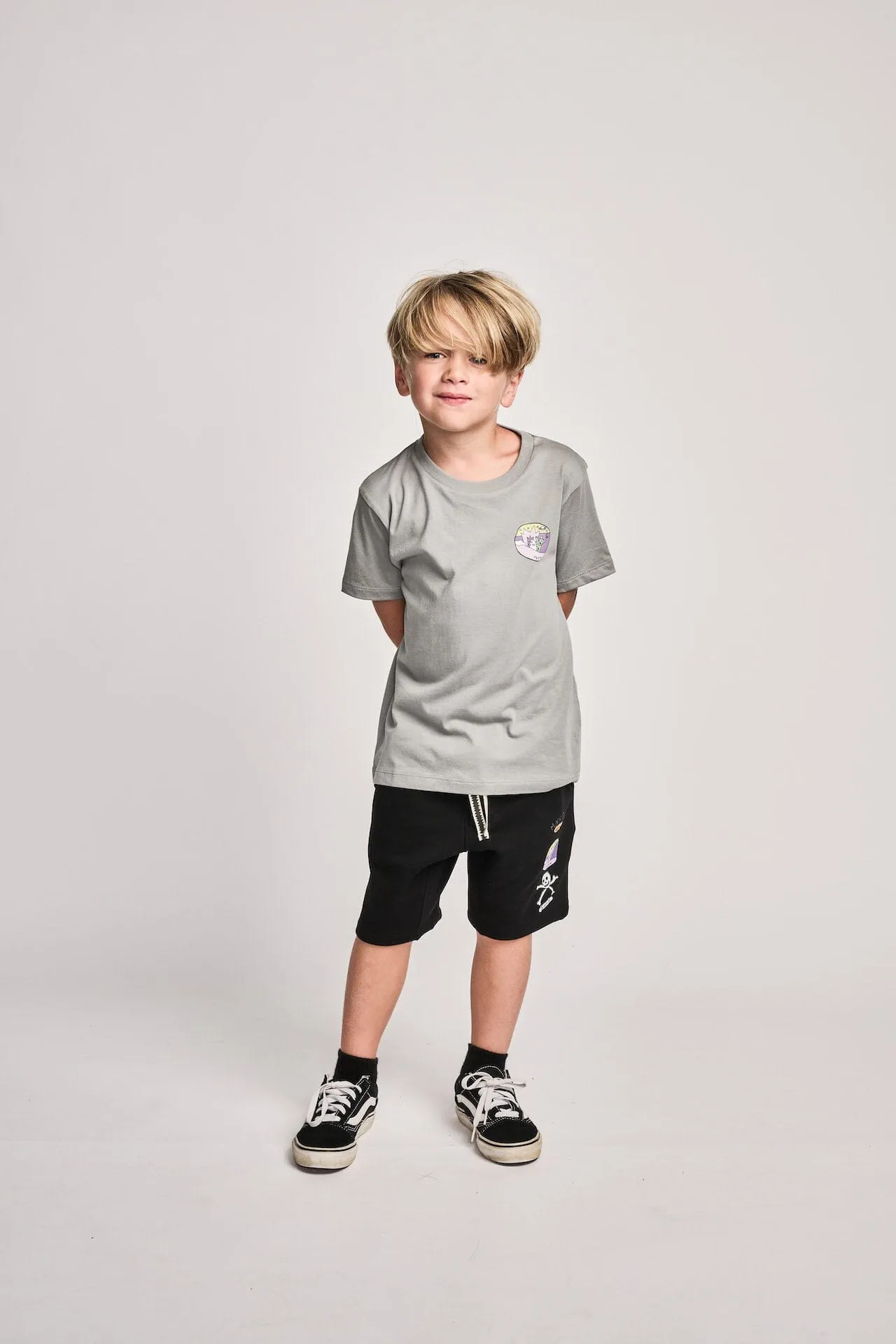 Munster Kids - Alleysonme SS Tee Light Grey