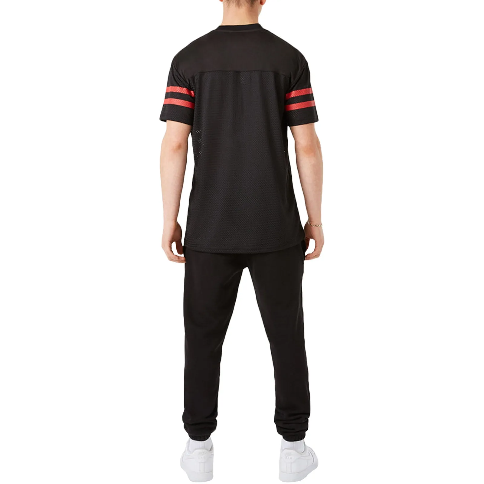 New Era Mens Kansas City Chiefs Logo Outline NFL T-Shirt - Black
