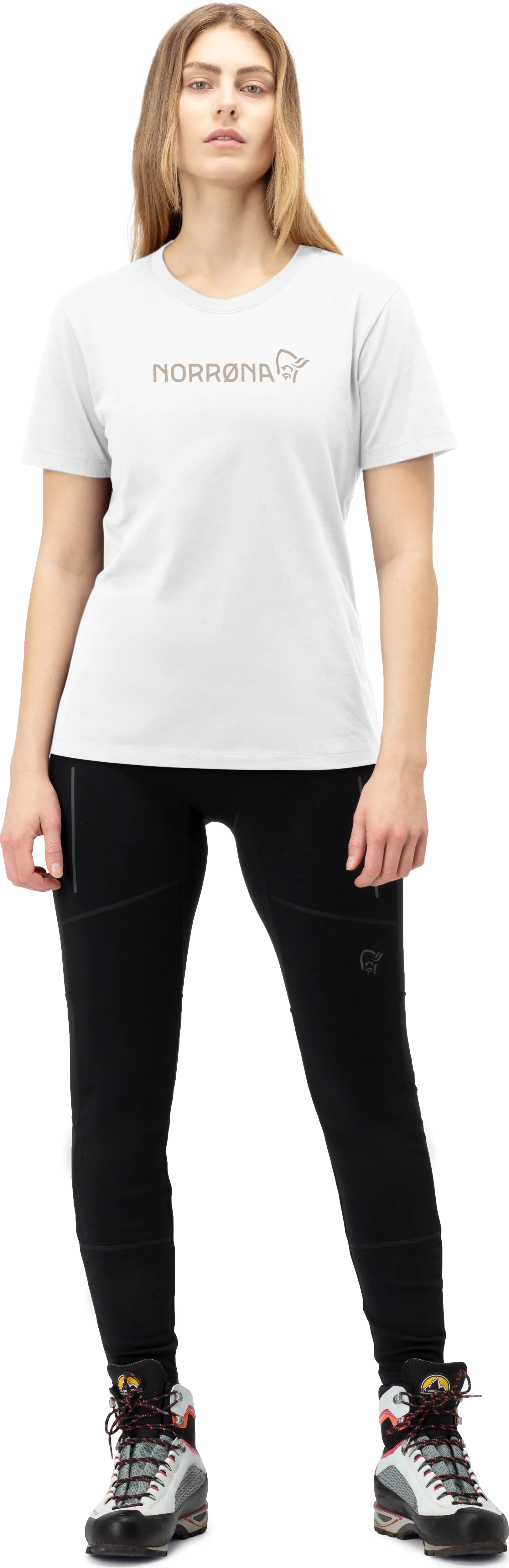 Norrøna Women&#x27;s /29 Cotton Norrøna Viking T-Shirt Pure White | Buy Norrøna Women&#x27;s /29 Cotton Norrøna Viking T-Shirt Pure White here | Outnorth