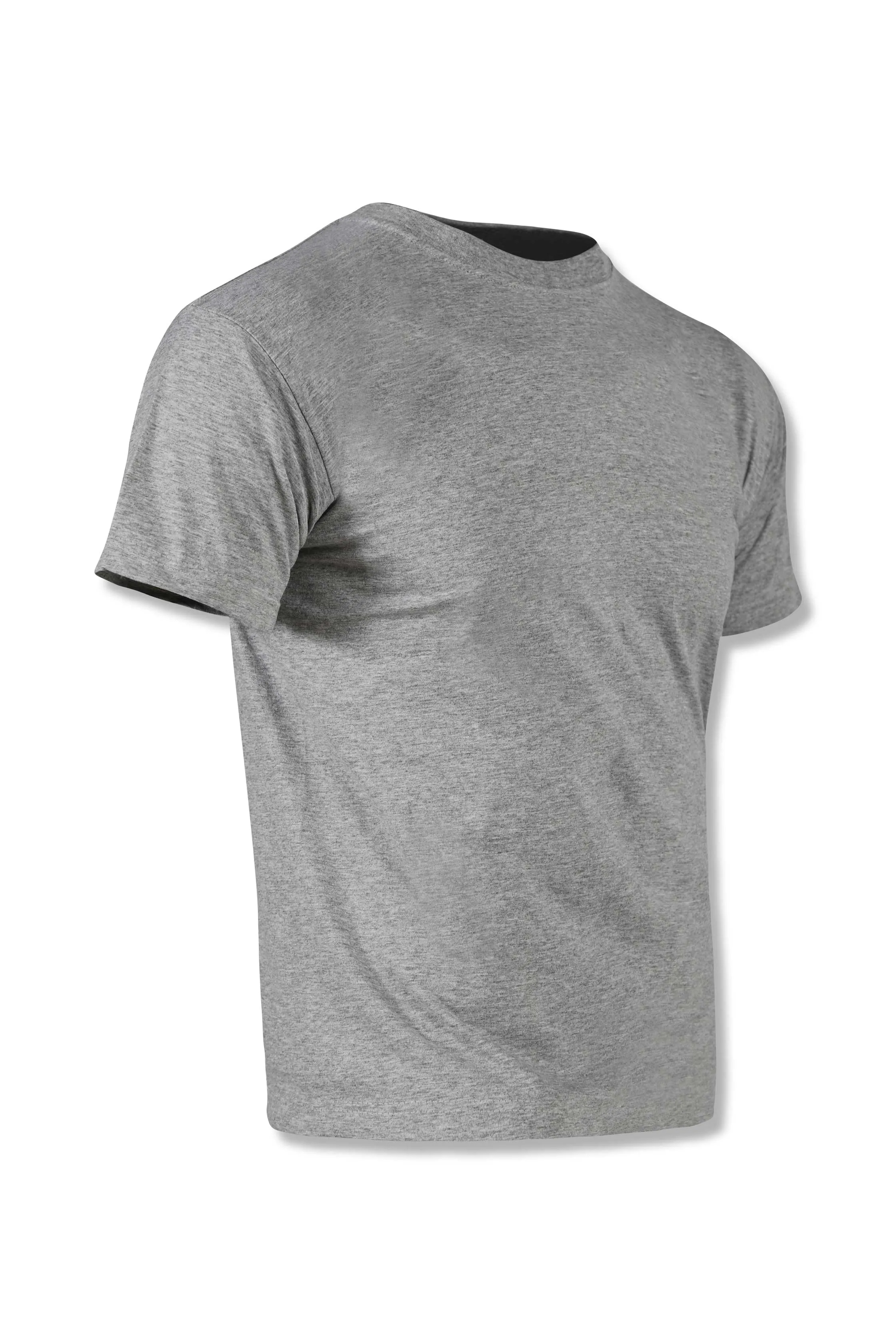 PERFORMANCE T-SHIRT COTTON HALF-SLEEVE (GREY)