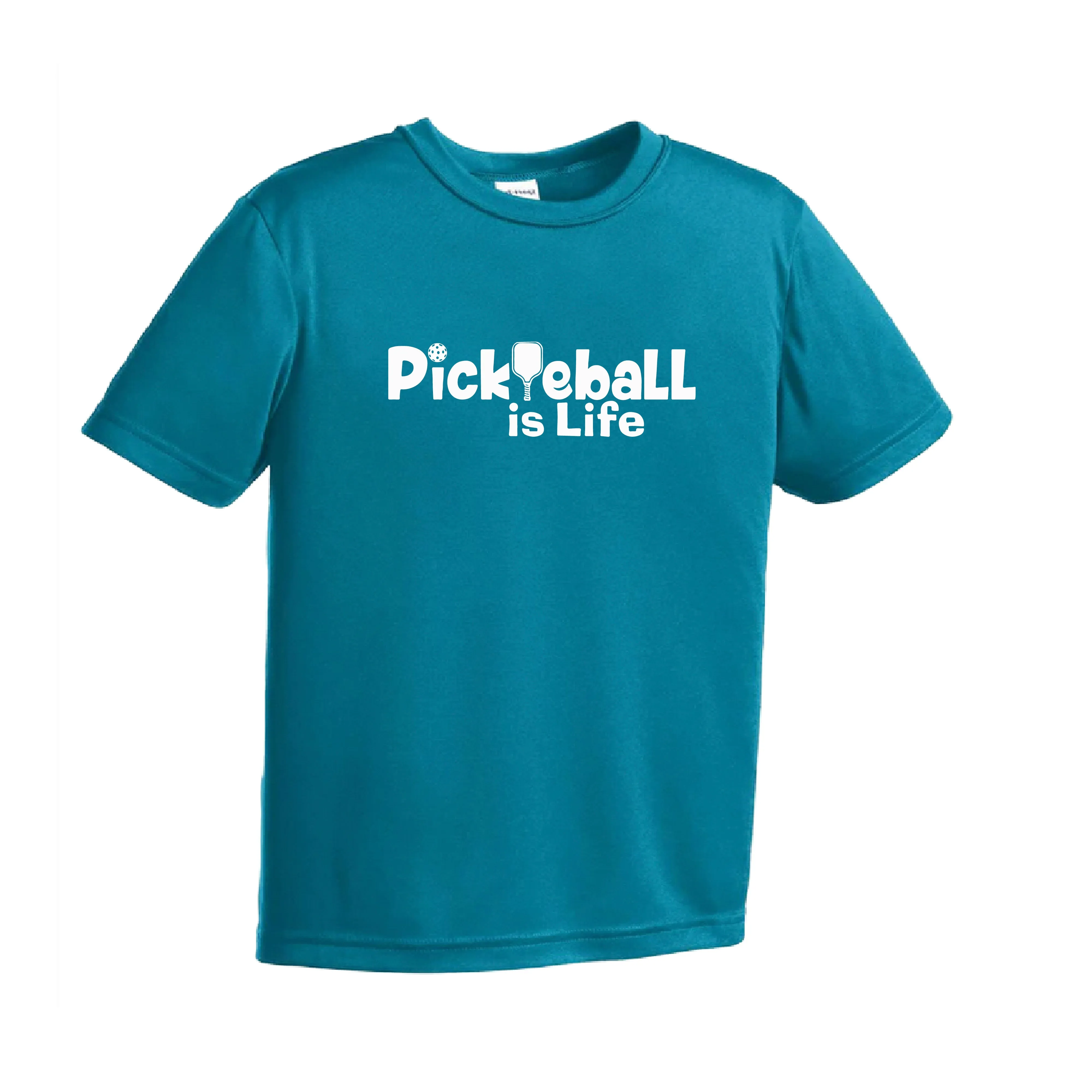 Pickleball is Life | Youth Short Sleeve Pickleball Shirts | 100% Polyester