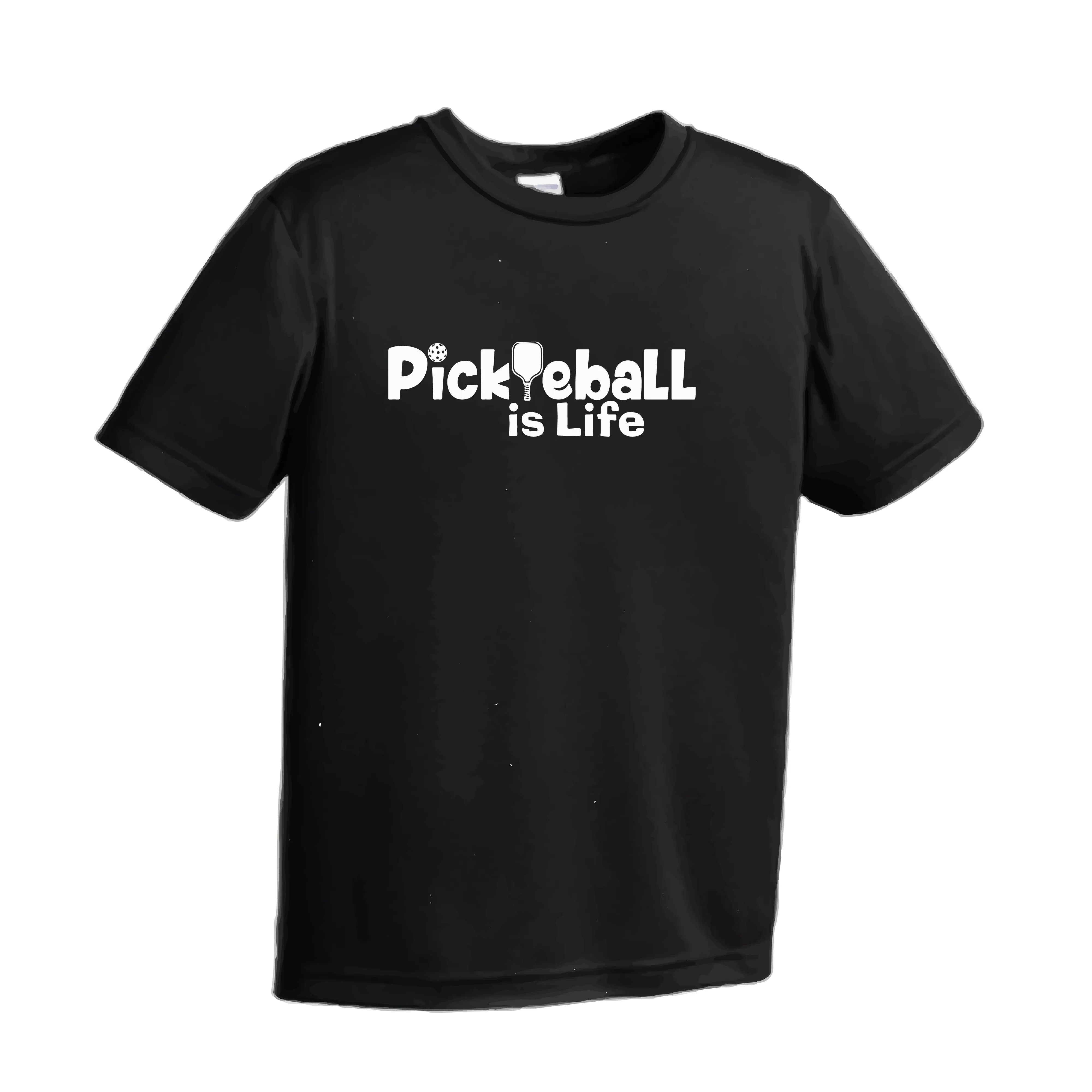 Pickleball is Life | Youth Short Sleeve Pickleball Shirts | 100% Polyester