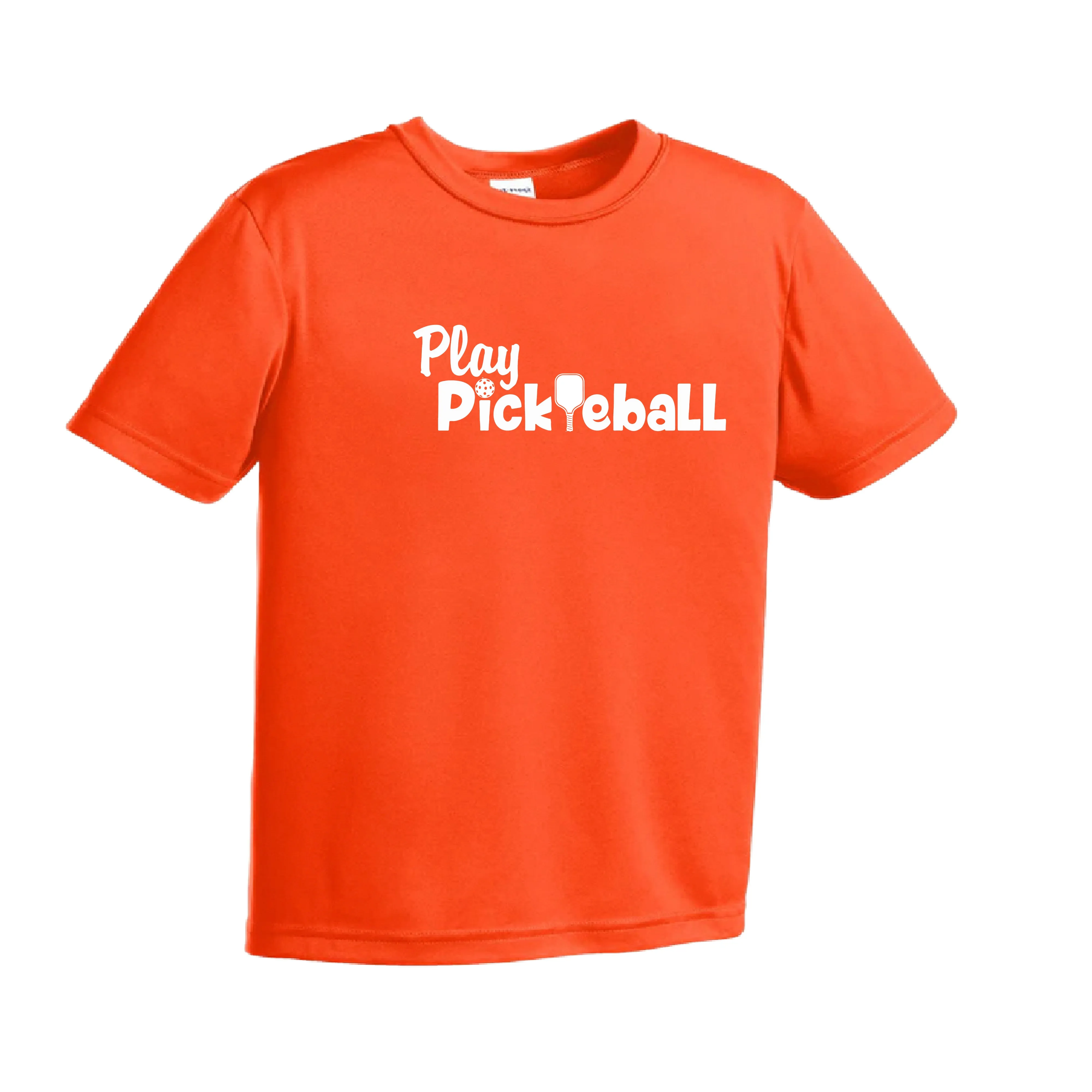 Play Pickleball | Youth Short Sleeve Pickleball Shirts | 100% Polyester