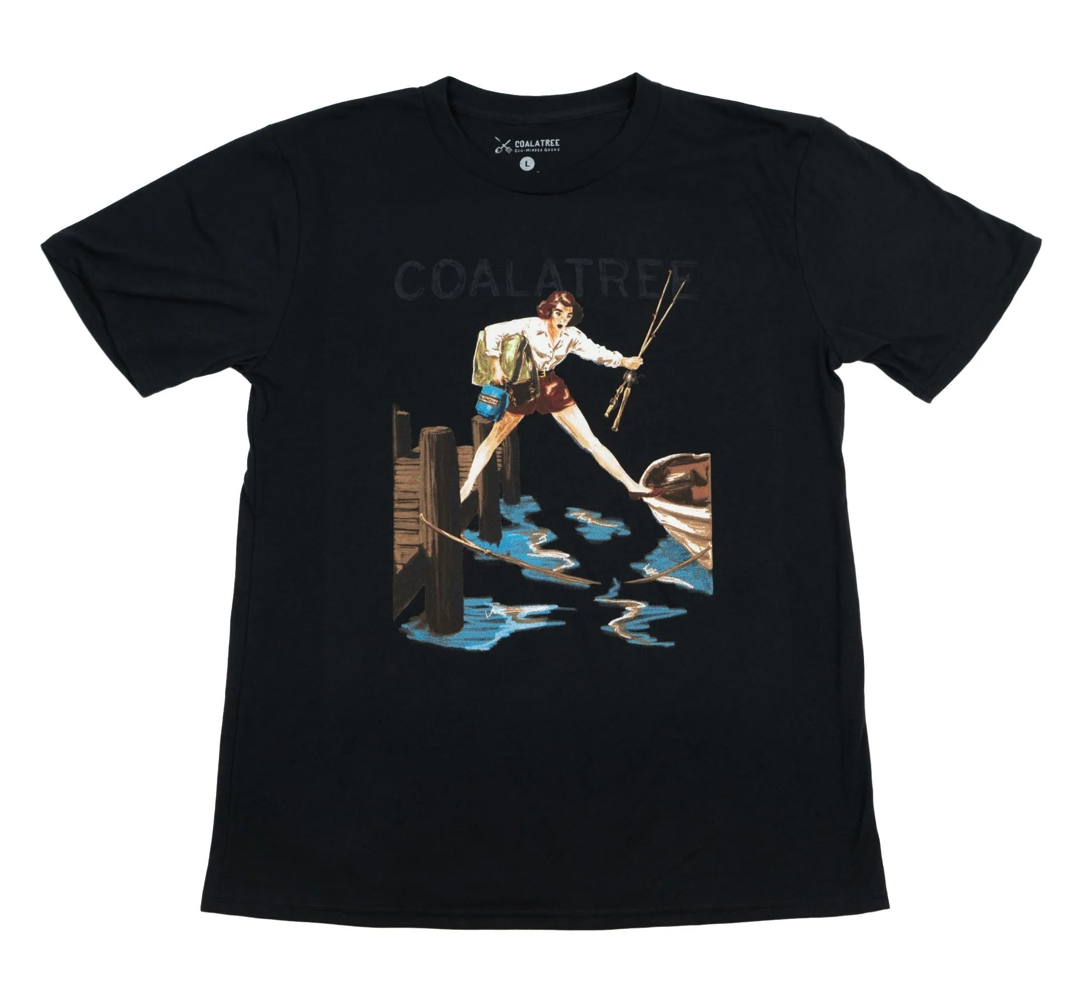 Plunge Tee - Black