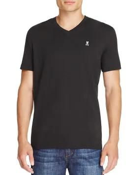 Psycho Bunny Mens Classic V-Neck T-Shirt
