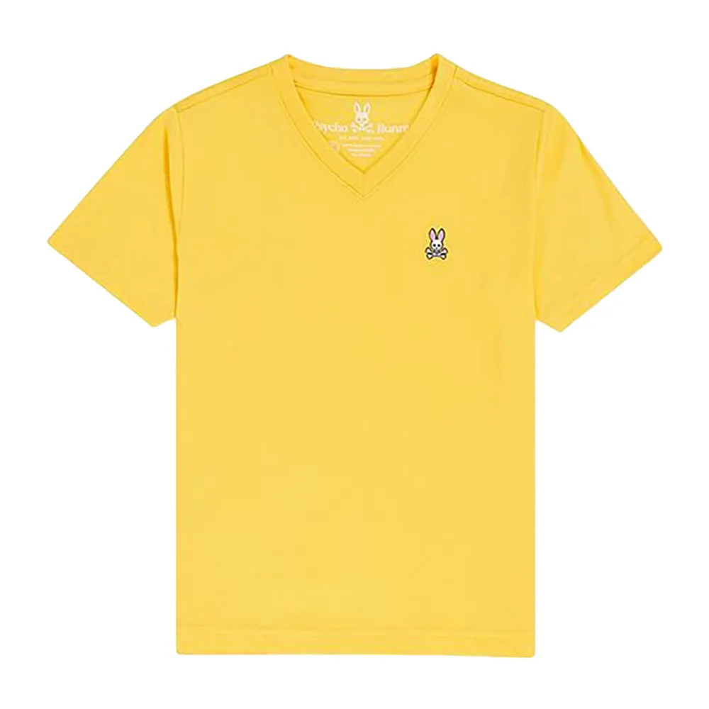 Psycho Bunny Mens Classic V-Neck T-Shirt