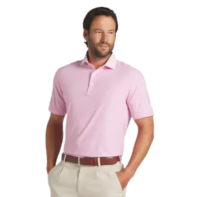 Puma AP Jacquard Stripe Golf Polo - Pink