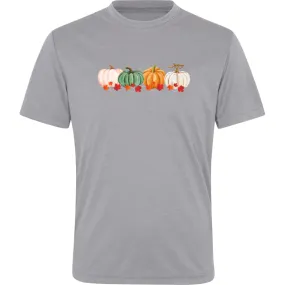 Pumpkins in a Row -- Kids Sonic Heather Tee