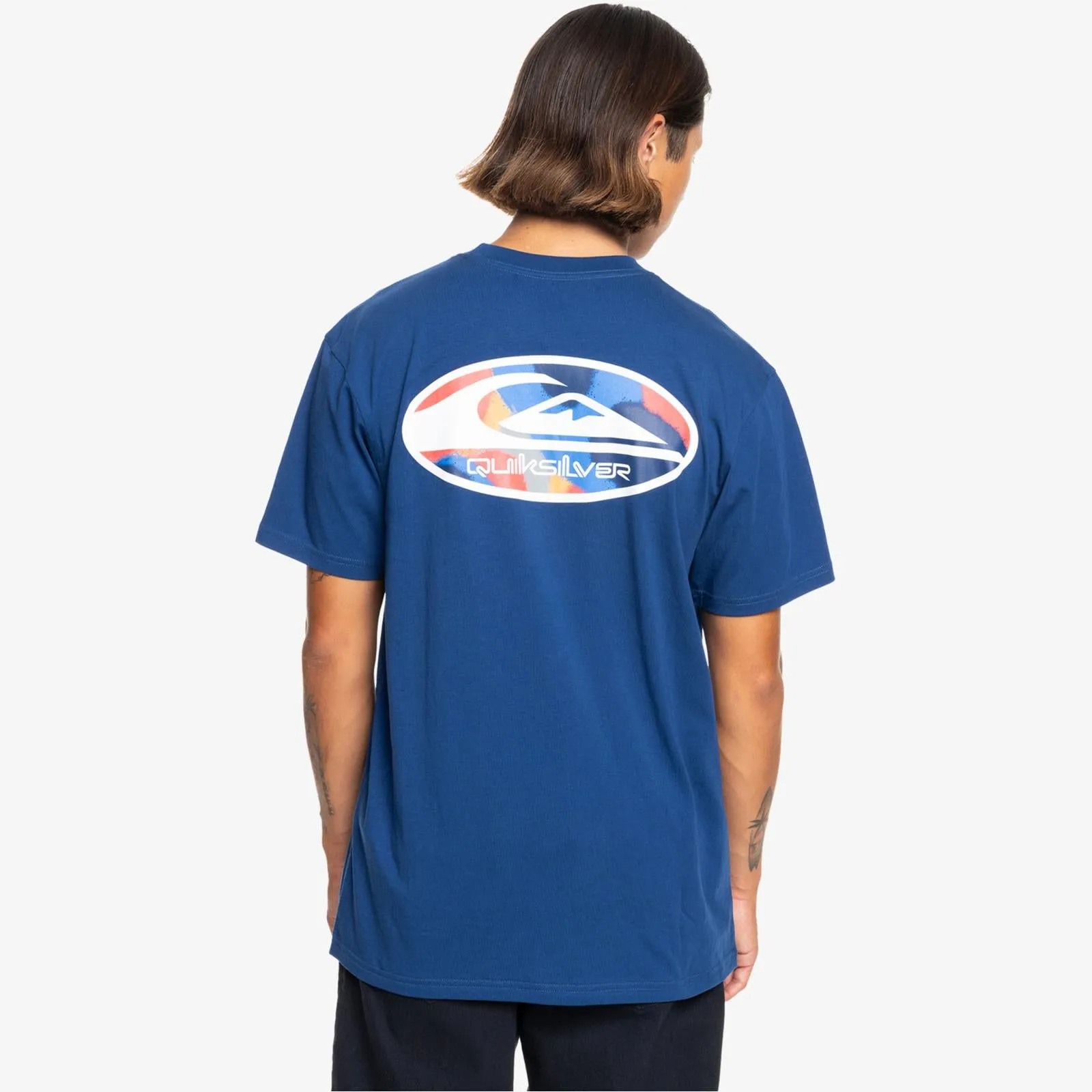 Quiksilver Mens Retro Link Graphic T-Shirt