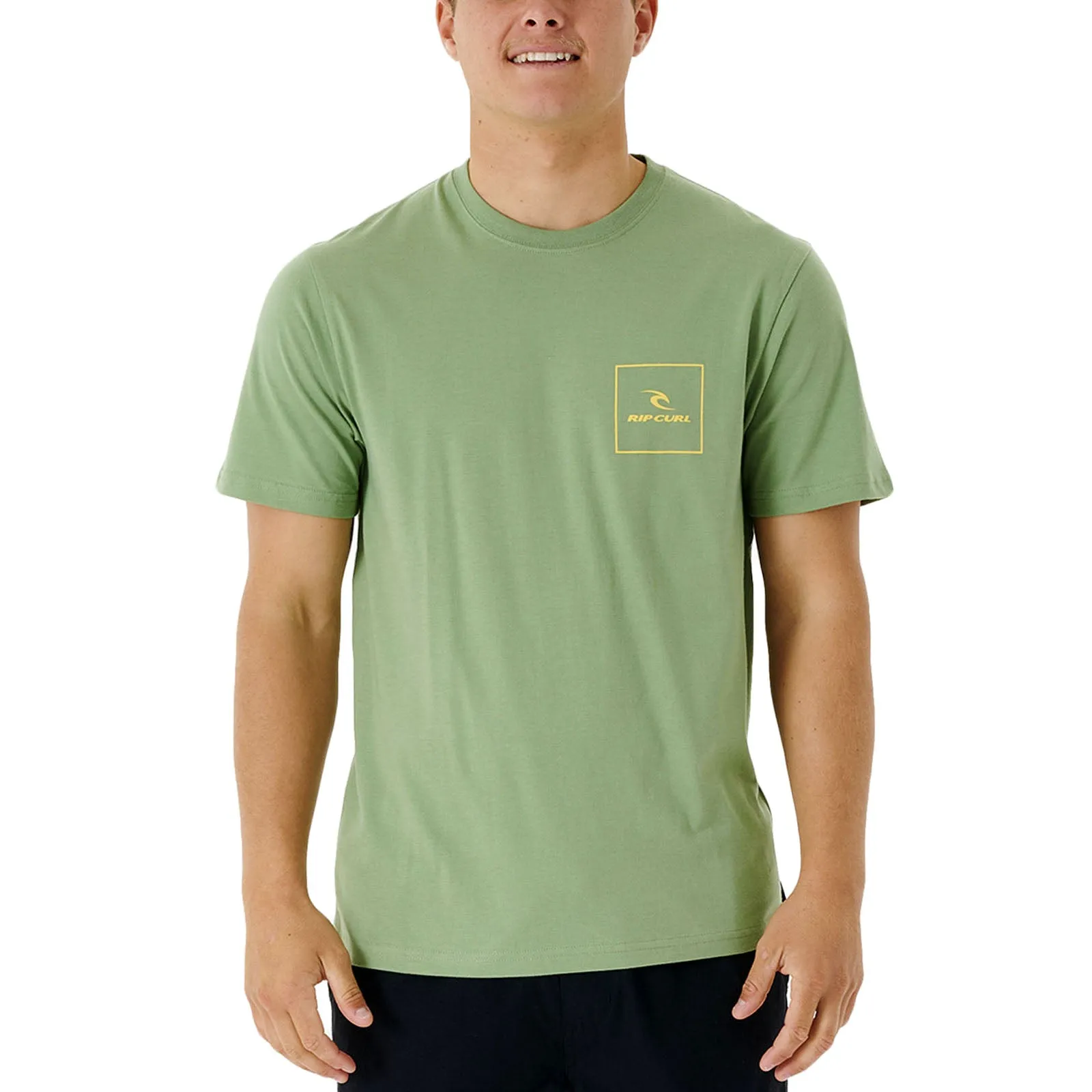 Rip Curl Mens Corp Icon Crew Neck T-Shirt