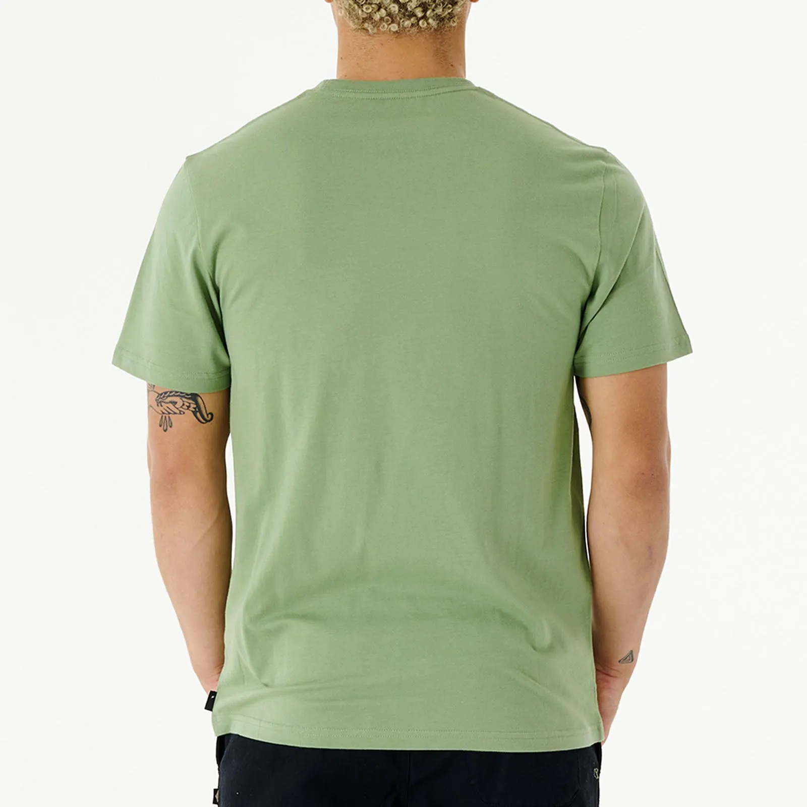 Rip Curl Mens Corp Icon Crew Neck T-Shirt