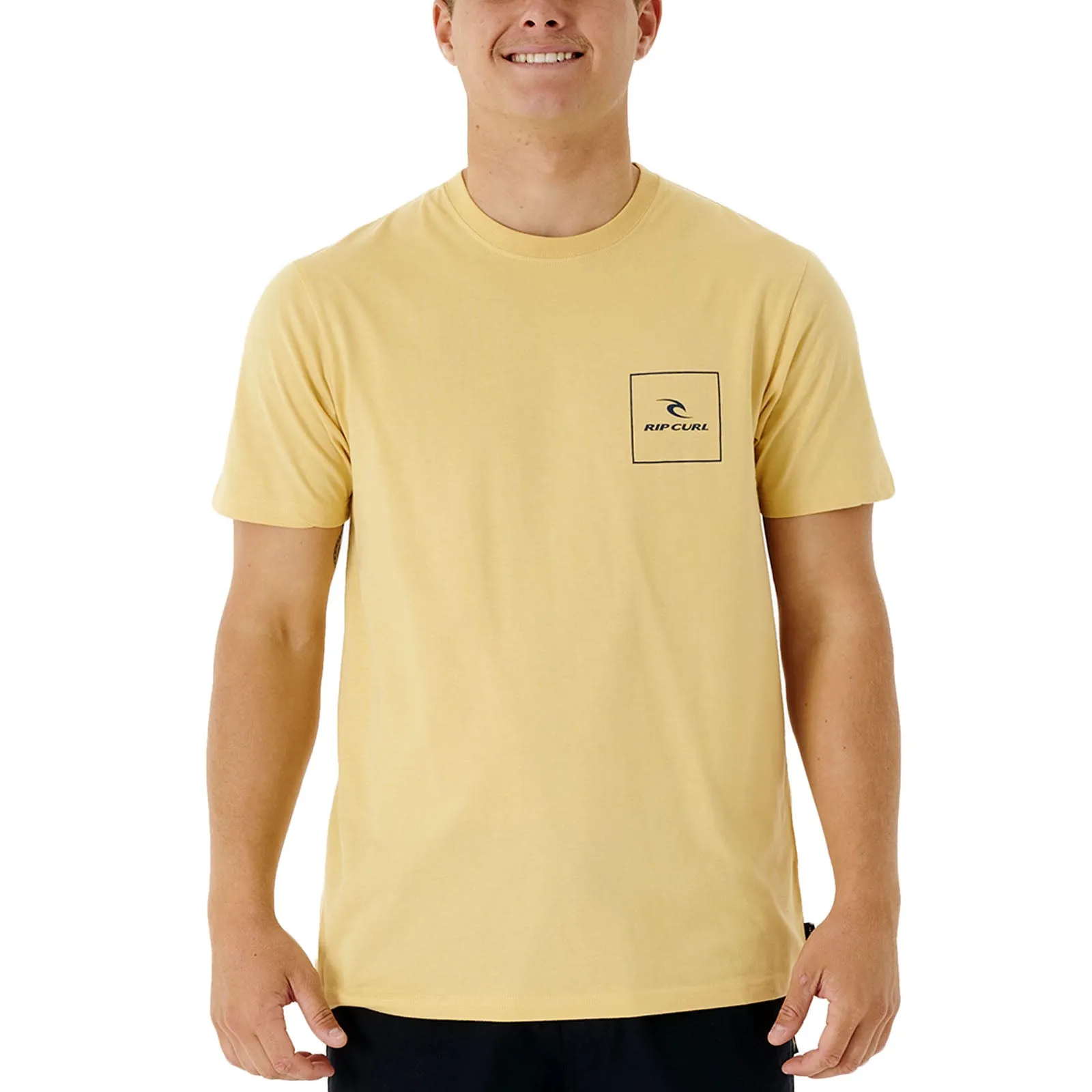 Rip Curl Mens Corp Icon Crew Neck T-Shirt