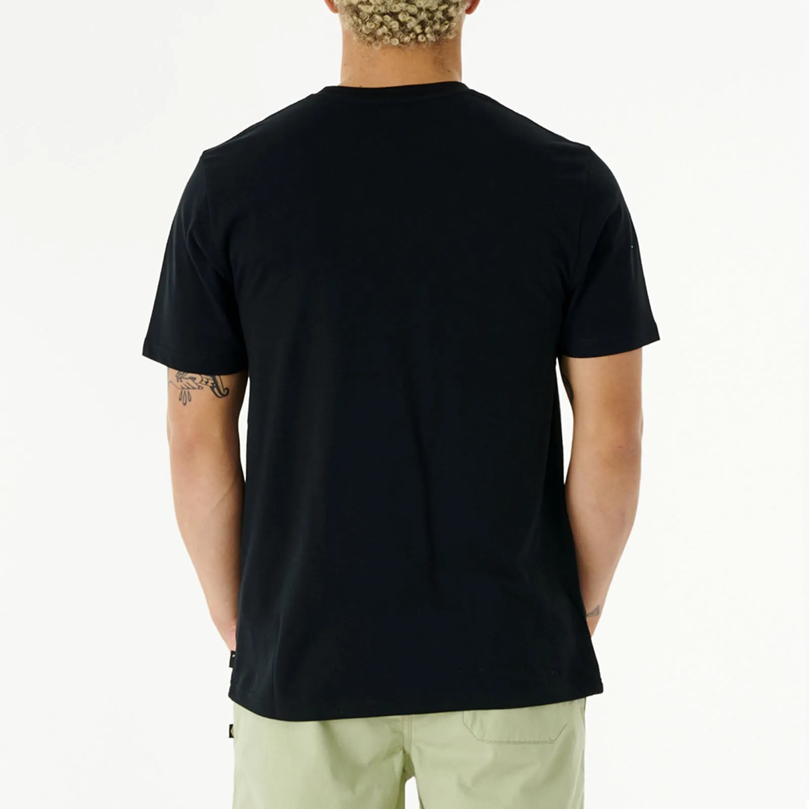 Rip Curl Mens Corp Icon Crew Neck T-Shirt