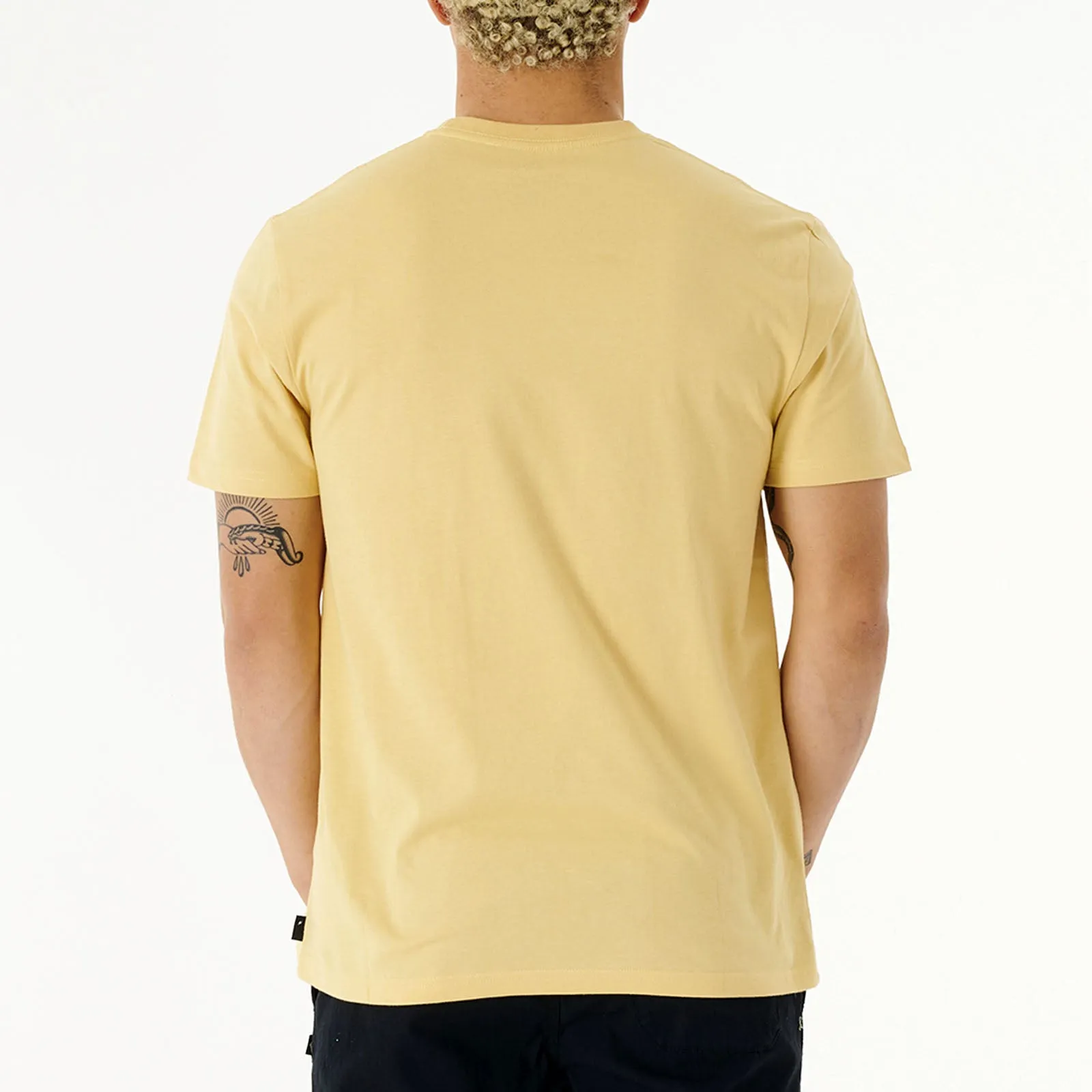 Rip Curl Mens Corp Icon Crew Neck T-Shirt
