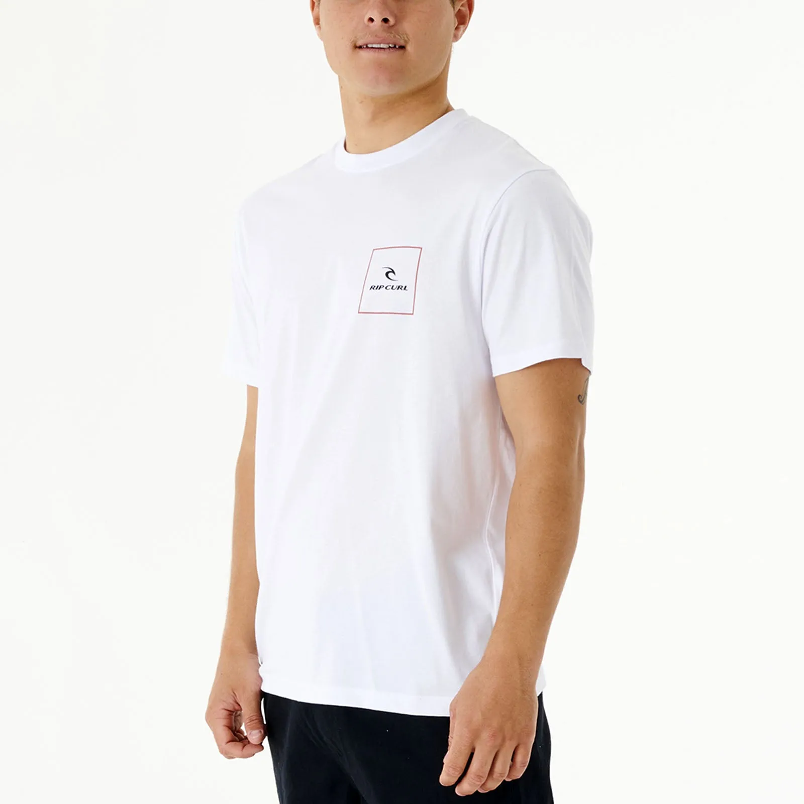 Rip Curl Mens Corp Icon Crew Neck T-Shirt