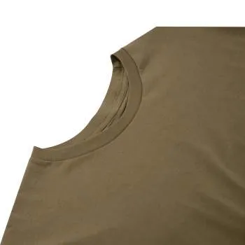 Rothco Athletic Fit Solid Color T-Shirt Brown 17470 17471