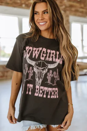 SALE - Cowgirls Do It Better Graphic Tee