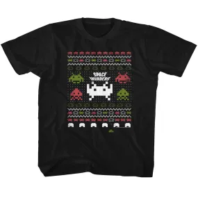 Space Invaders Space Xmas Toddler T-Shirt