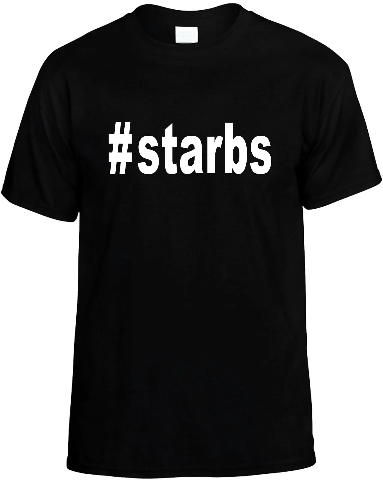 #Starbs Hashtag Cool Unisex T-Shirt Novelty Graphic Tee Shirt