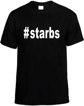 #Starbs Hashtag Cool Unisex T-Shirt Novelty Graphic Tee Shirt