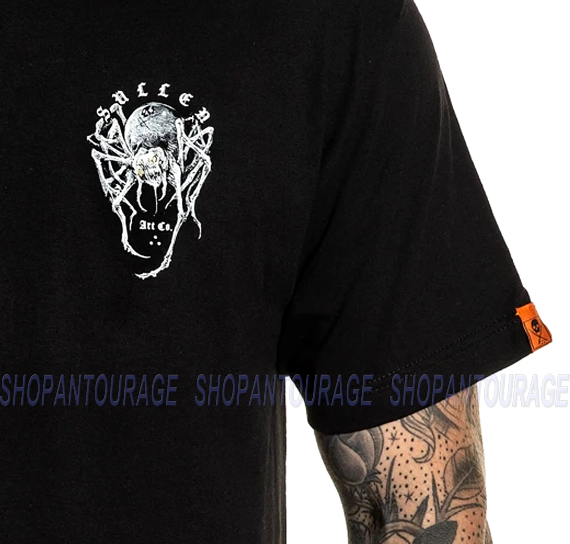 Sullen Art Collective Jorquera Black SCM4004 New Standard Short Sleeve Men`s T-shirt