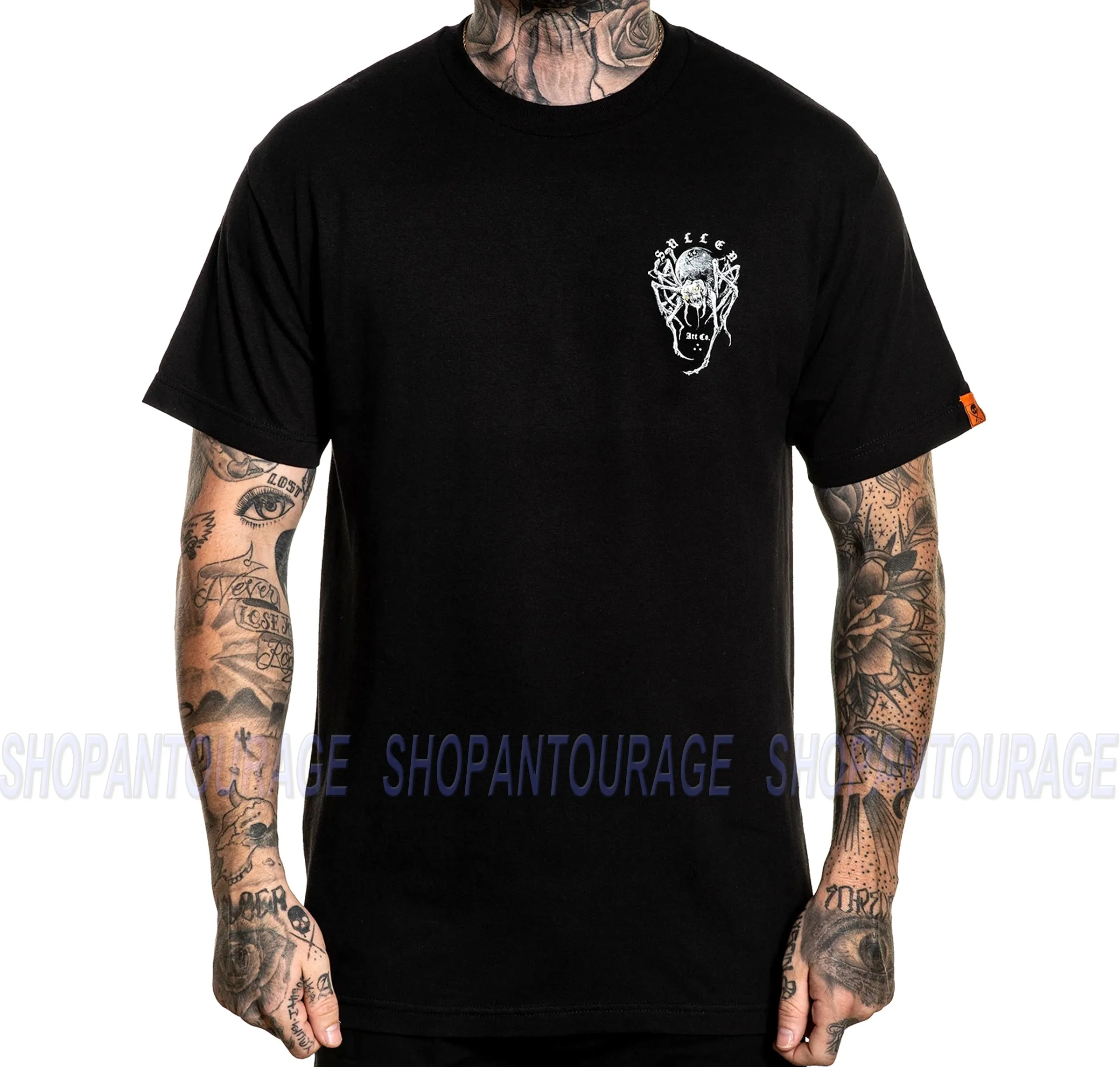 Sullen Art Collective Jorquera Black SCM4004 New Standard Short Sleeve Men`s T-shirt