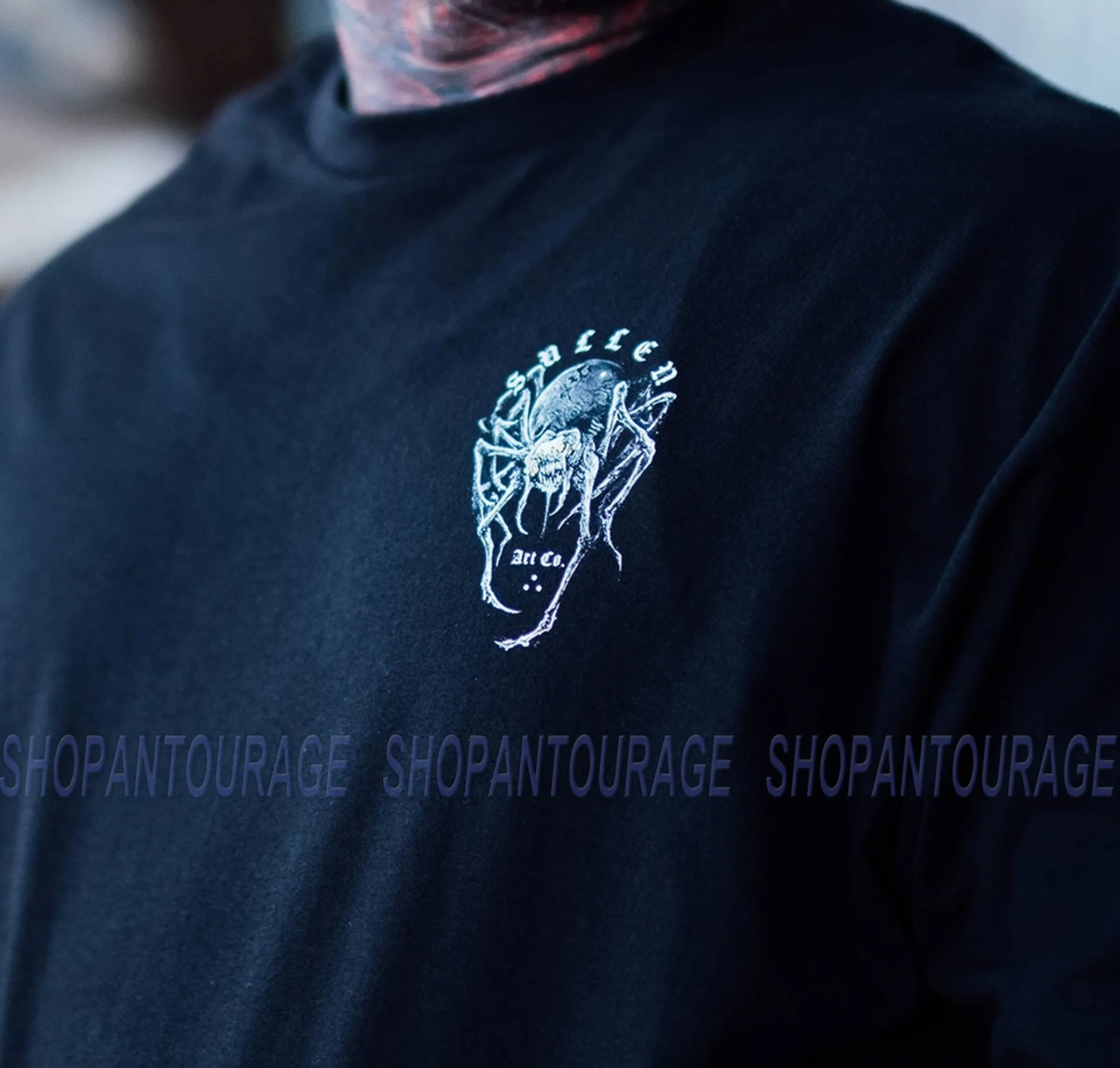 Sullen Art Collective Jorquera Black SCM4004 New Standard Short Sleeve Men`s T-shirt