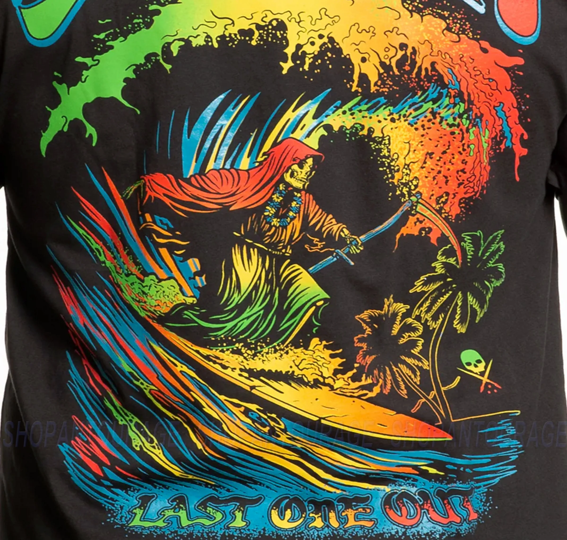 Sullen Art Collective Last One Out Premium SCM6298 Short Sleeve T-shirt For Men