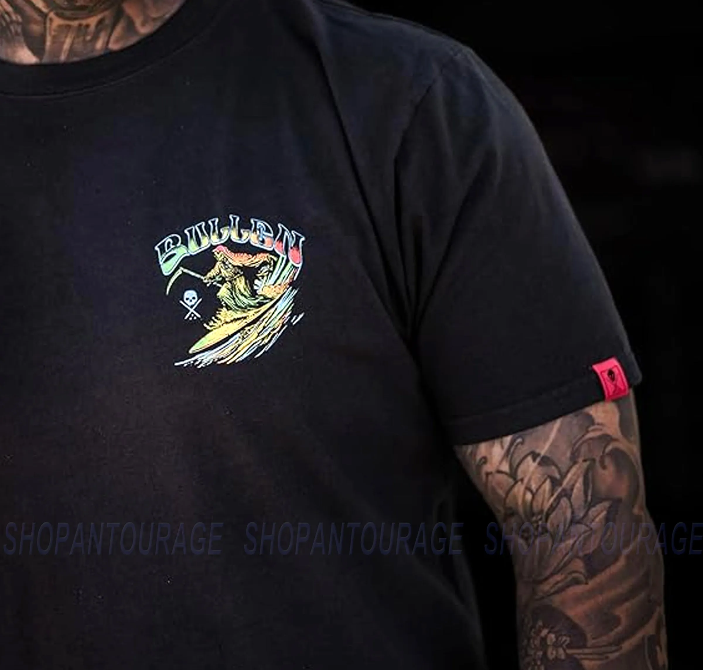 Sullen Art Collective Last One Out Premium SCM6298 Short Sleeve T-shirt For Men