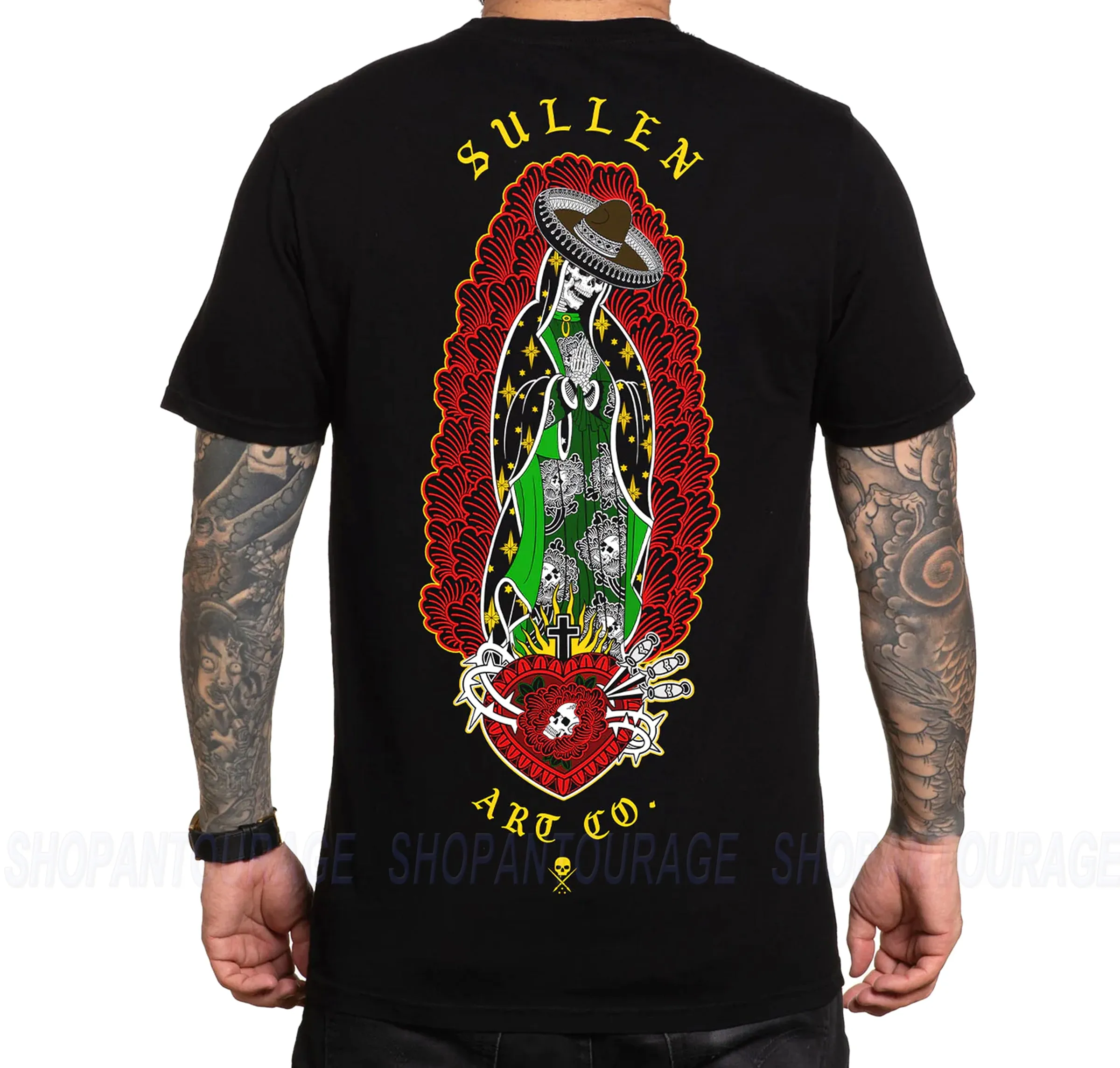 Sullen Art Collective Sagrada Premium Fit SCM4107 Short Sleeve T-shirt For Men