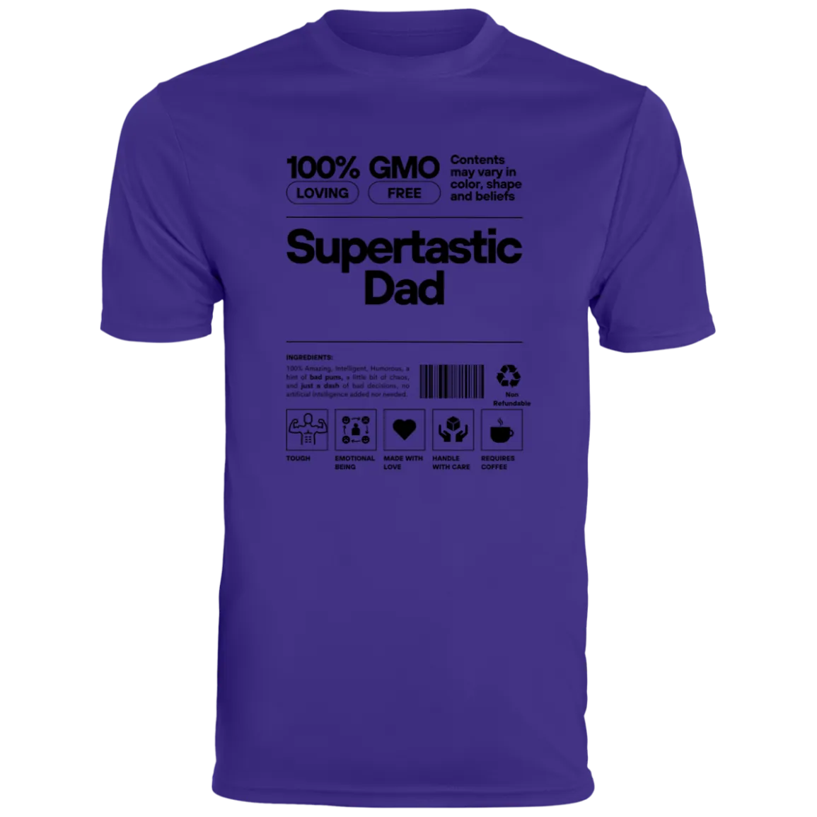 Supertastic Dad 790 Men's Moisture-Wicking Tee