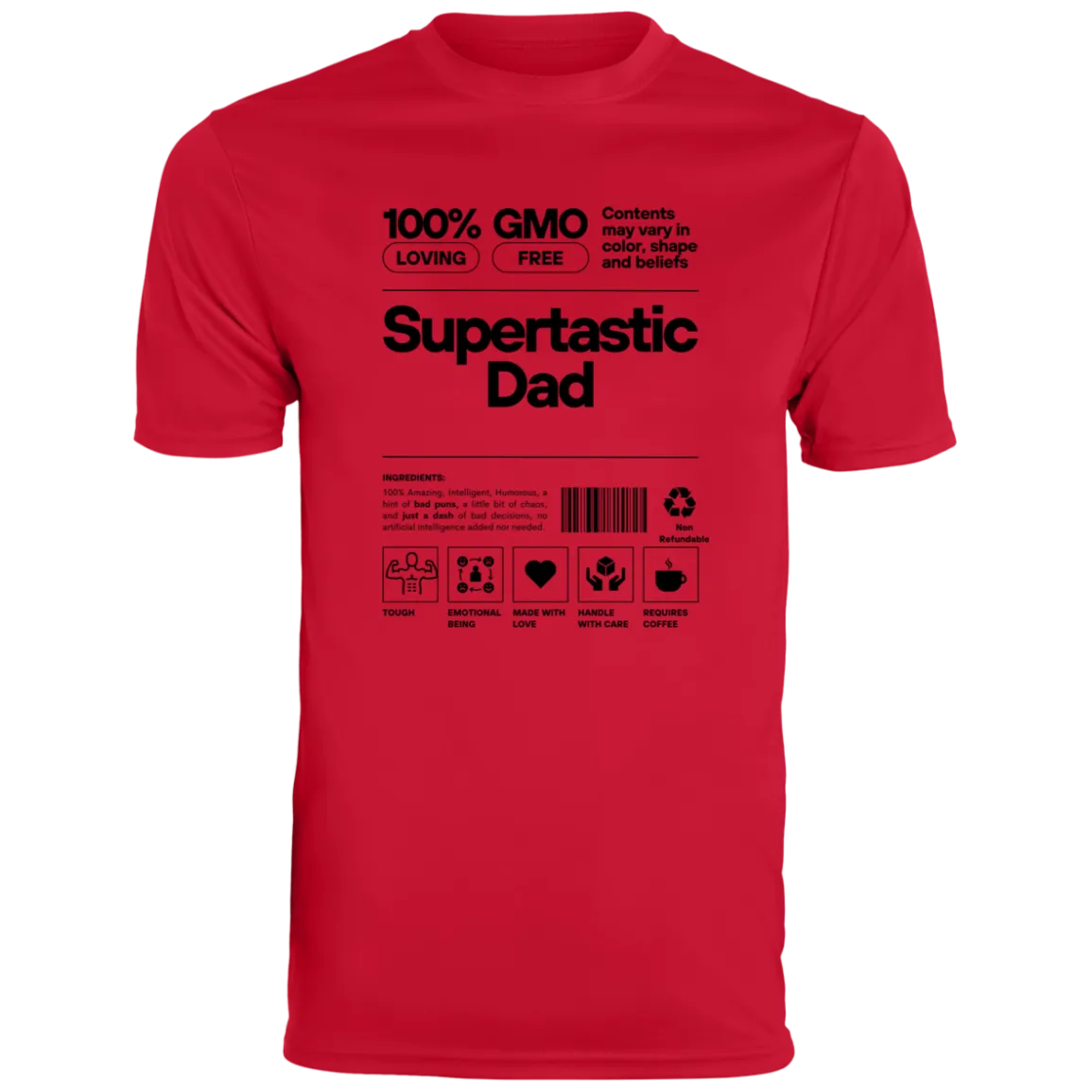 Supertastic Dad 790 Men's Moisture-Wicking Tee